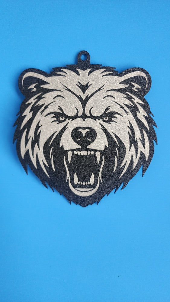 Large Oakdale Bear Head (2-sided)